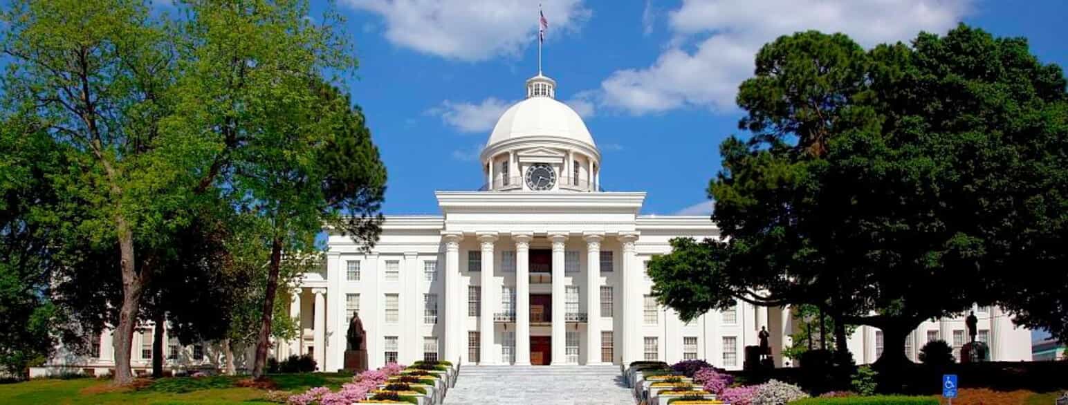 Alabamas Capitol Building i Montgomery