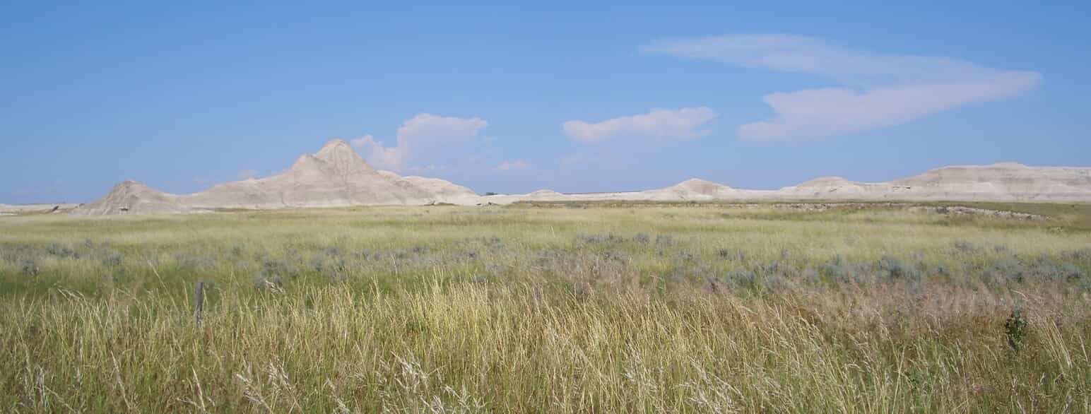 Oglala National Grassland i det nordvestlige Nebraska 