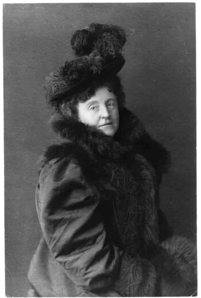 Frances Hodgson Burnett i 1890