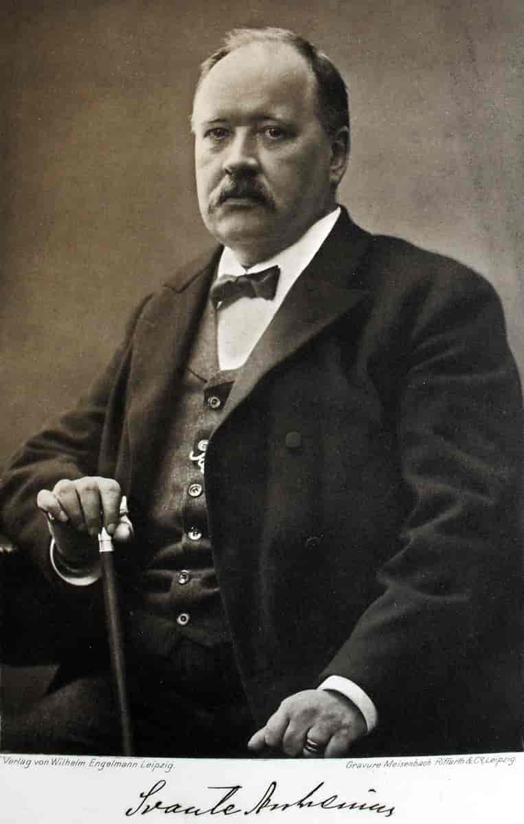Svante August Arrhenius i 1909
