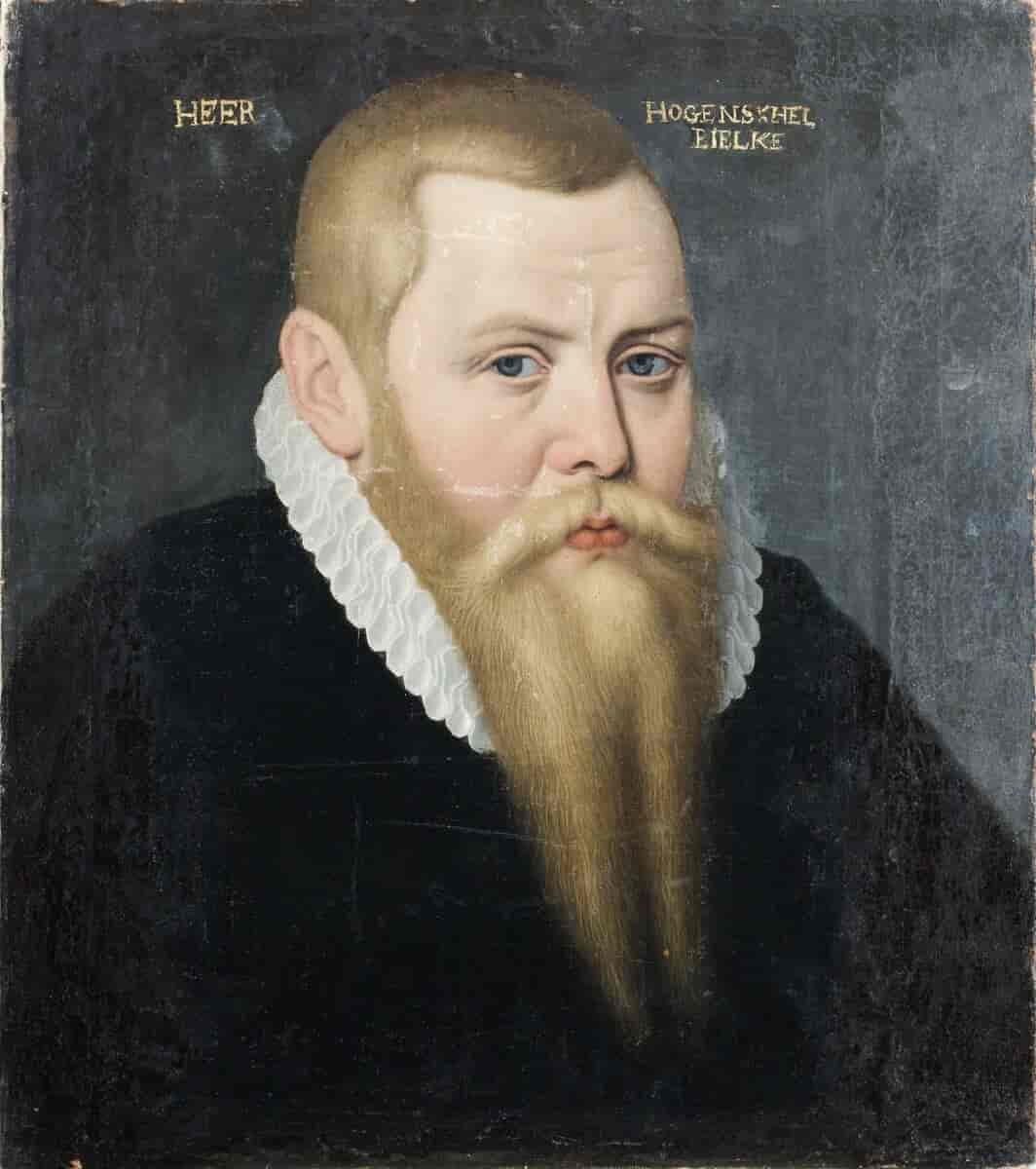 Portræt af den svenske adelsmand Hogenskild Bielke.