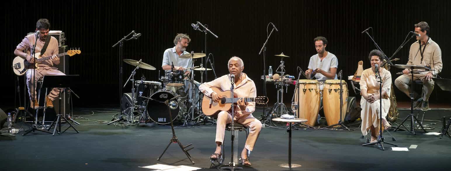 Brasilianske Gilberto Gil under Copenhagen Jazz Festival i 2019.