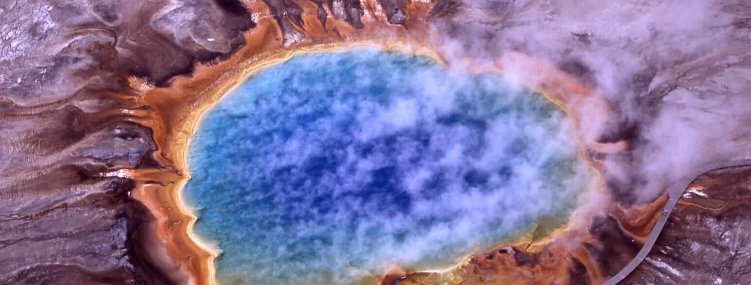 Grand Prismatic Spring i Yellowstone National Park