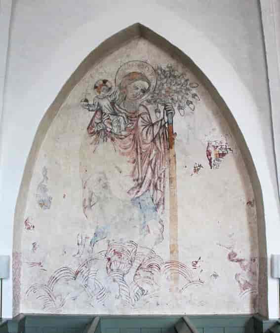 Kalkmaleri i Egebjerg Kirke