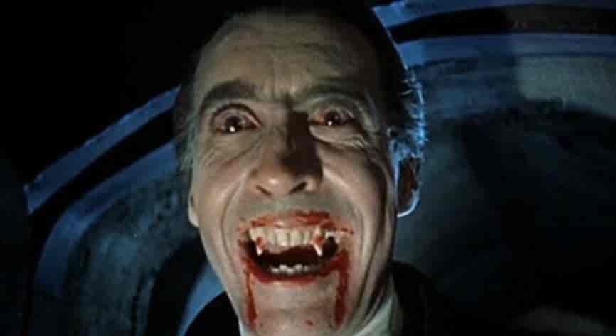 Christopher Lee som Dracula