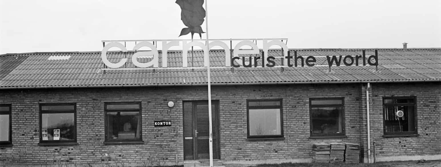 Carmen Curlers hovedkvarter i Kalundborg i 1967.