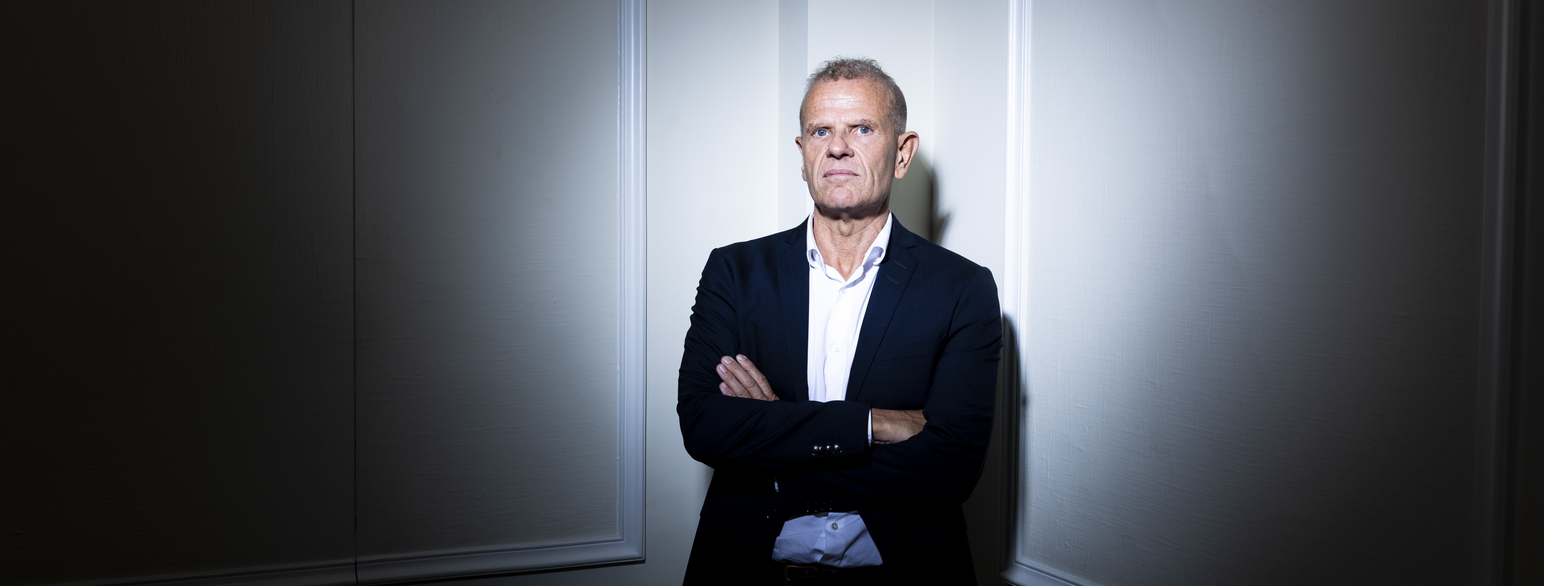 Lars Findsen på Politikens Forlag i København fredag den 14. oktober 2022