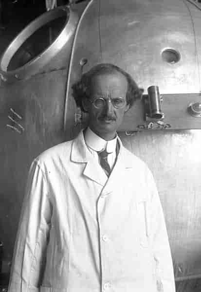 Auguste Piccard i august 1932
