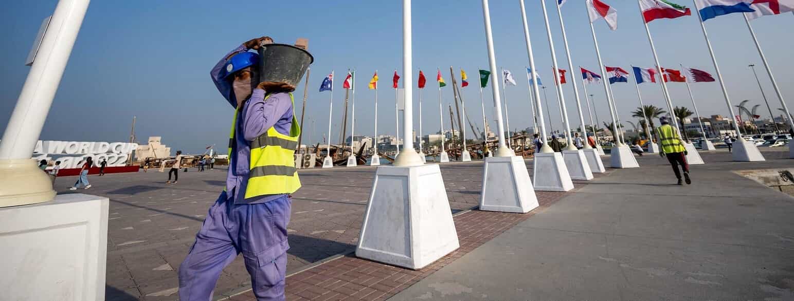 Migrantarbejder i Doha op til VM-slutrunden i fodbold