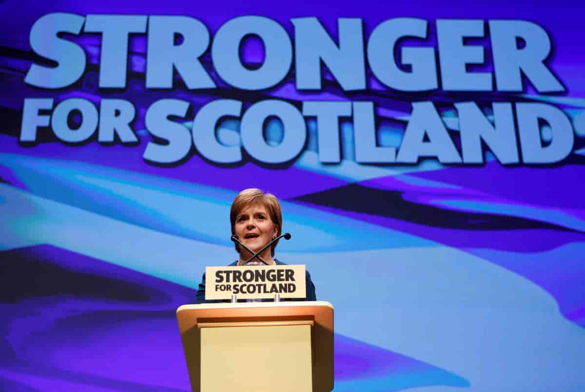 Nicola Sturgeon, leder af Scottish Naional Party
