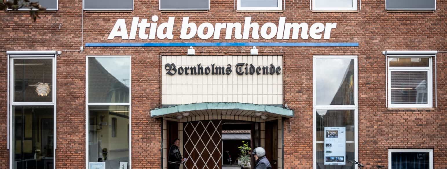 Bornholms Tidende er det eneste dagblad, der dækker Bornholm fra Bornholm
