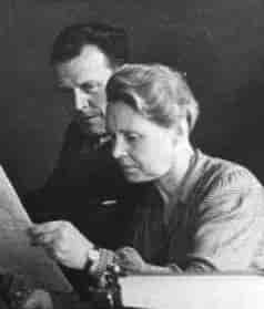 Petra Petersen og Alfred Lunde