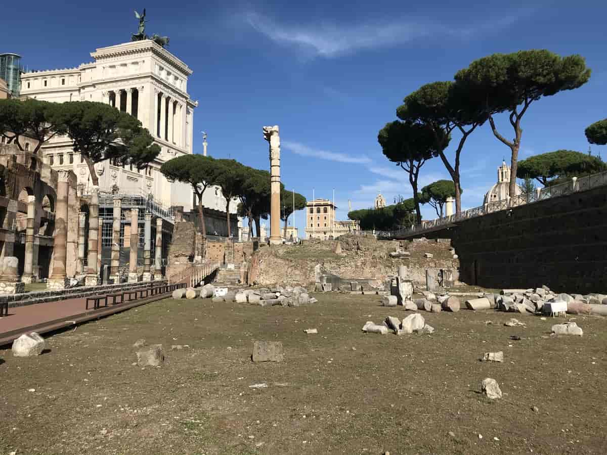 Cæsars Forum i dag. 