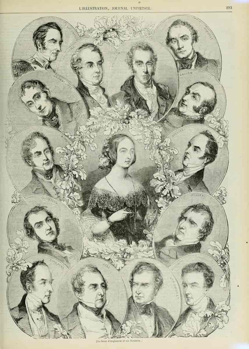 Robert Peels anden regering i 1844