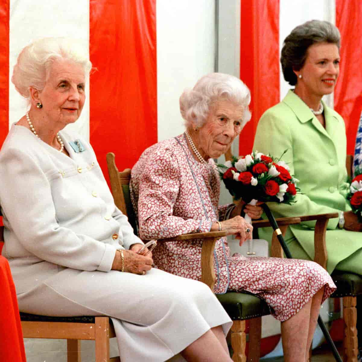 Sybille Bruun, Dronning Ingrid og Prinsesse Benedikte