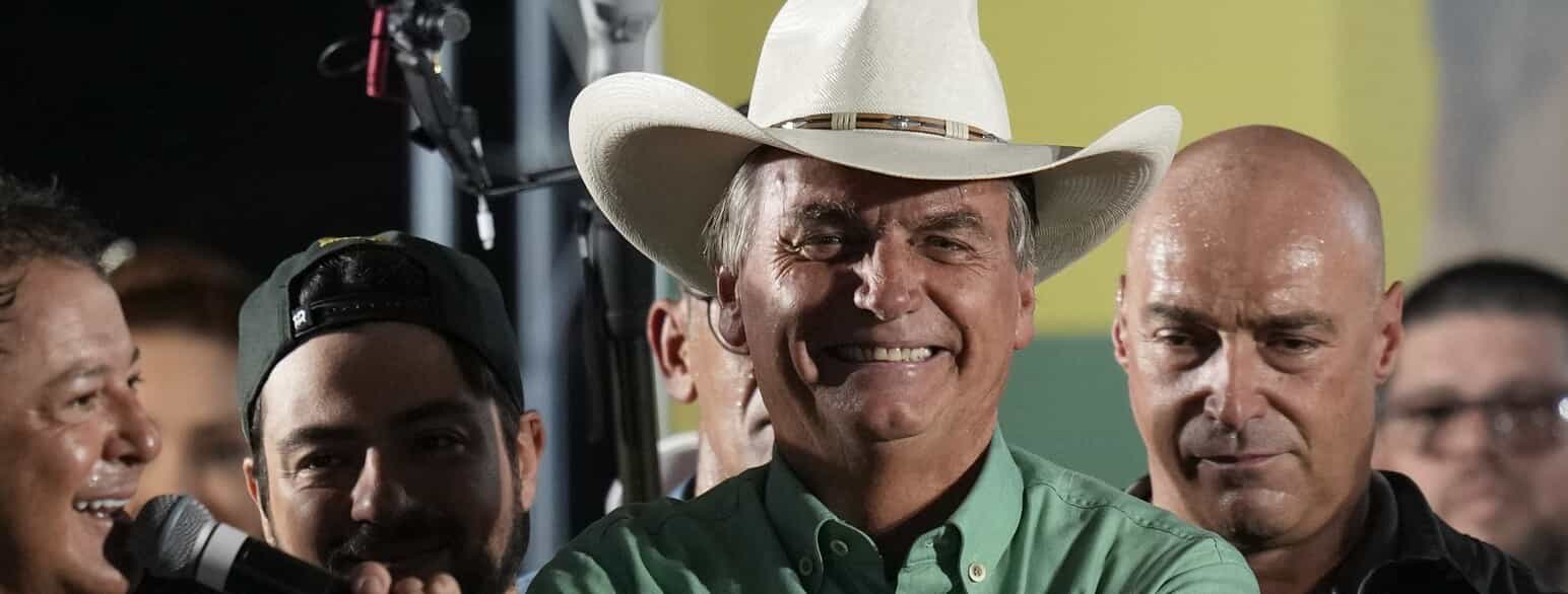Bolsonaro til valgmøde i São Paolo den 22. oktober 2022.