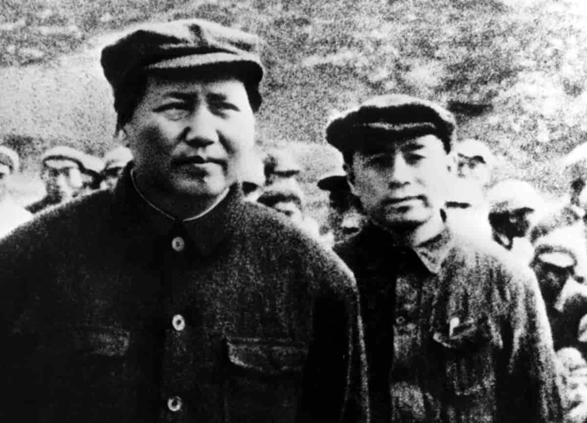 Mao og Zhou Enlai