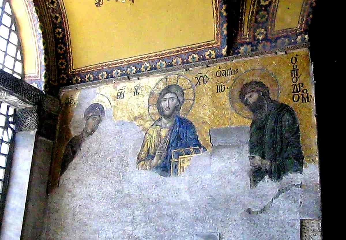 Mosaik i Hagia Sophia