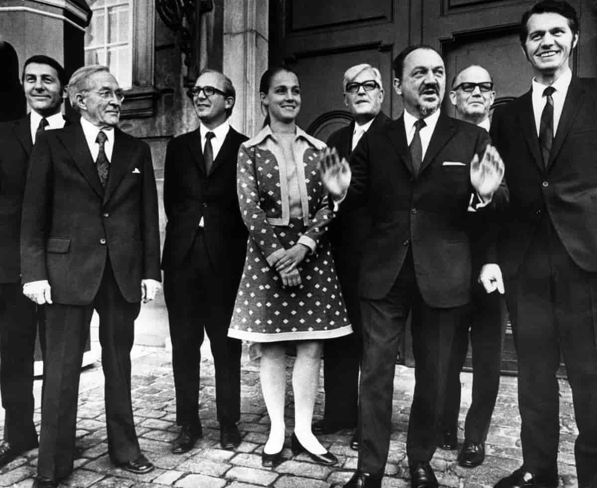 Anker Jørgensens nye regering, 1973