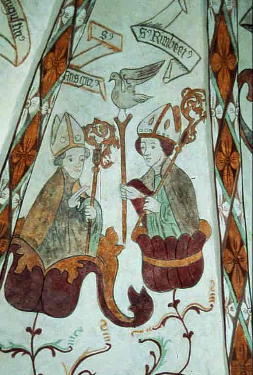 Kalkmalerier i Vor Frue Kirke, Skive