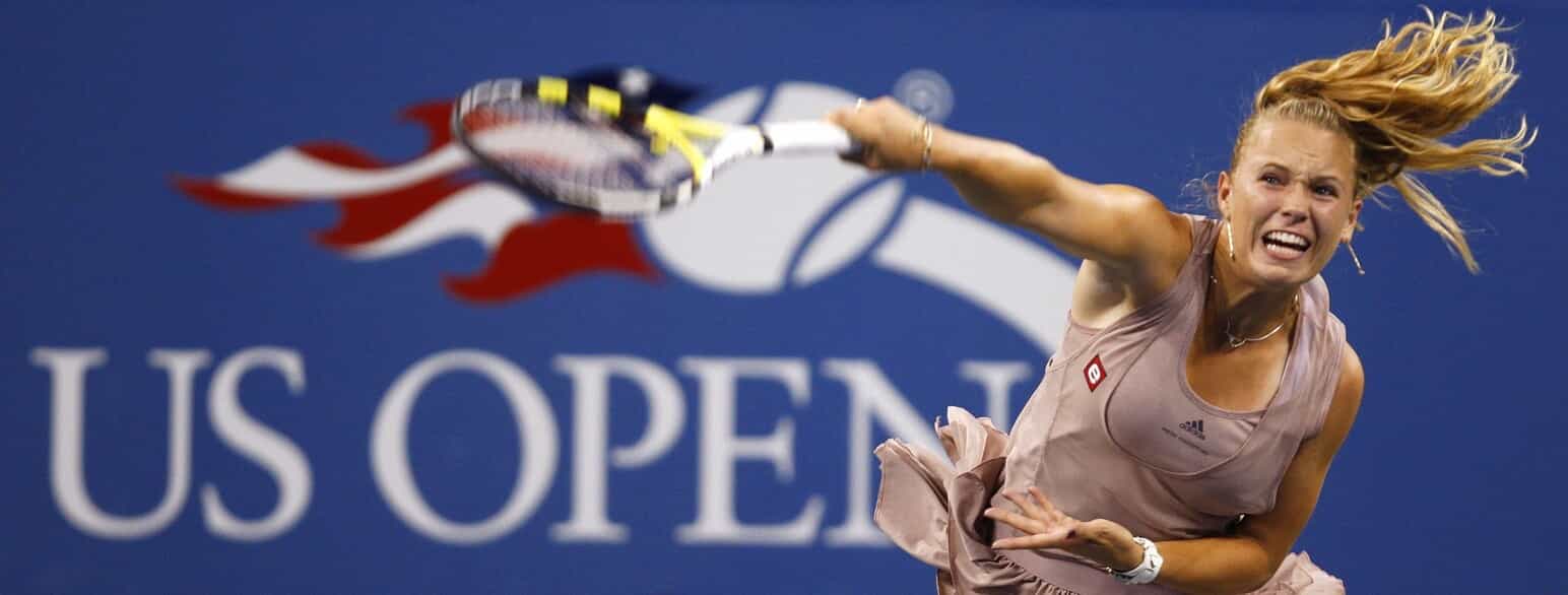Caroline Wozniacki ved US Open i 2009
