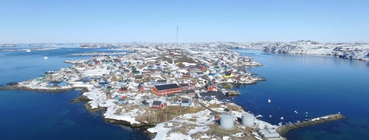 Kangaatsiaq er Grønlands næstmindste by og den, der sidst fik bystatus