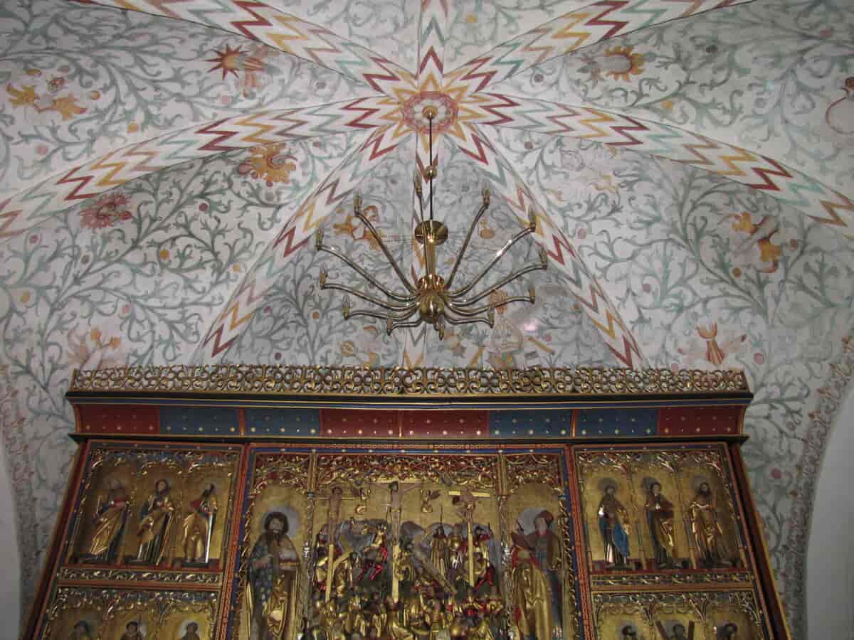 Kalkmalerier i Løjt Kirke