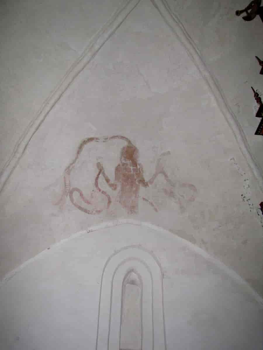 Kalkmalerier i Nørre Nebel Kirke