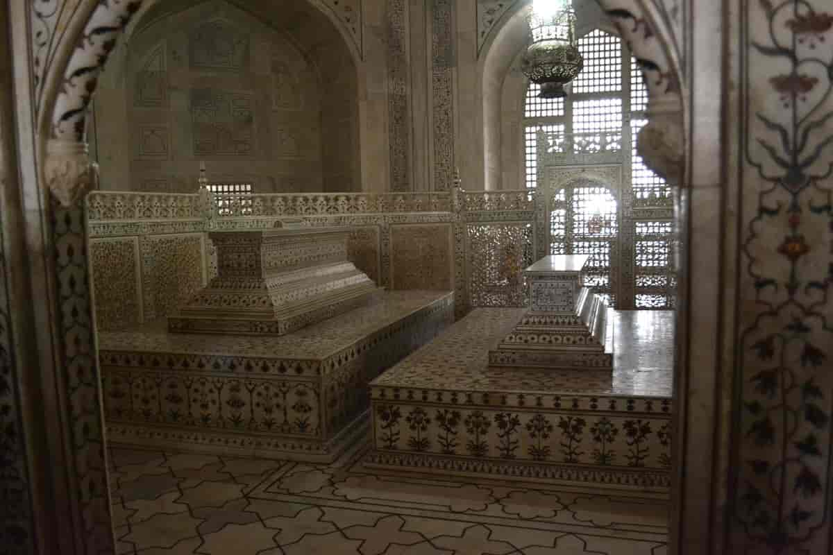 Shah Jahans og Mumtaz Mahals gravsteder