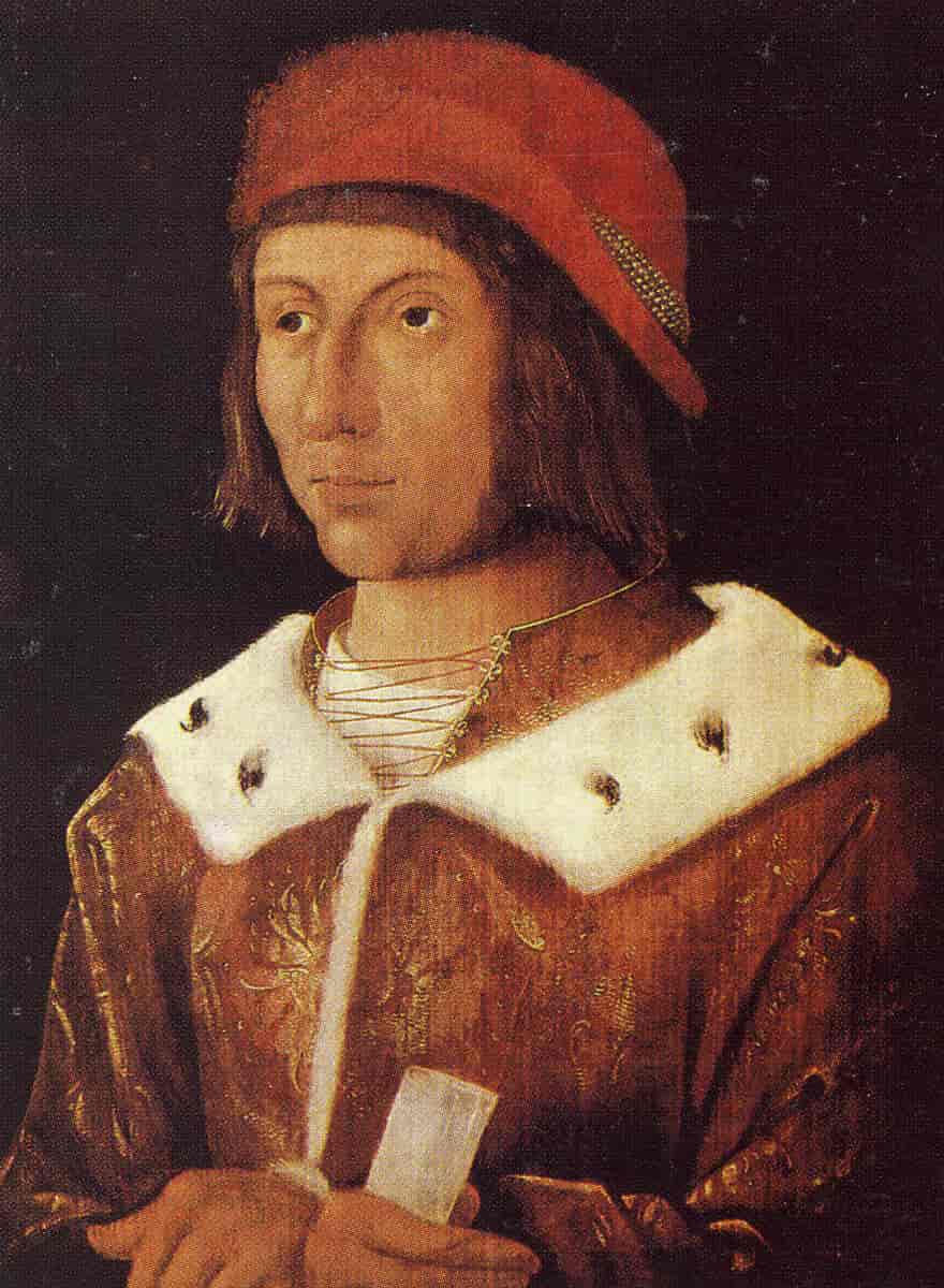 Portrætmaleri af Frederik 1. den Sejrrige