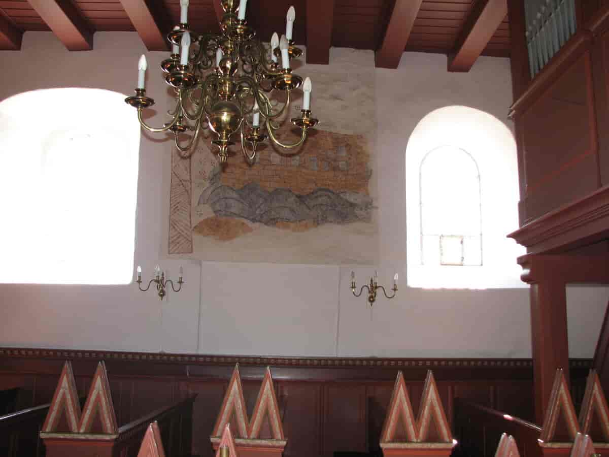 Kalkmalerier i Tødsø Kirke