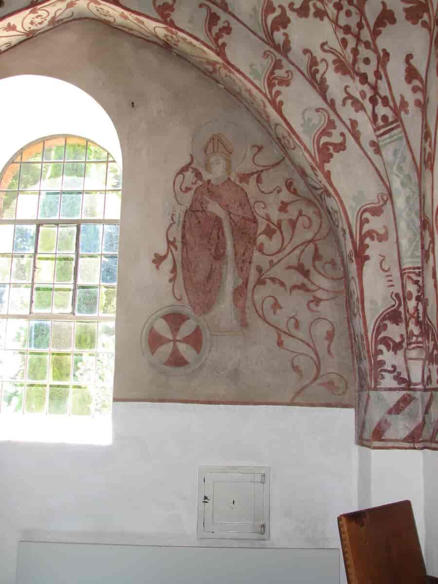 Kalkmalerier i Strø Kirke