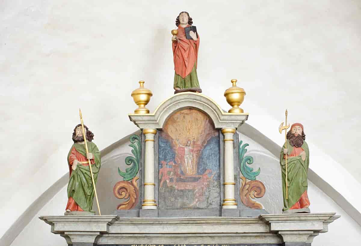 Tre apostelfigurer 