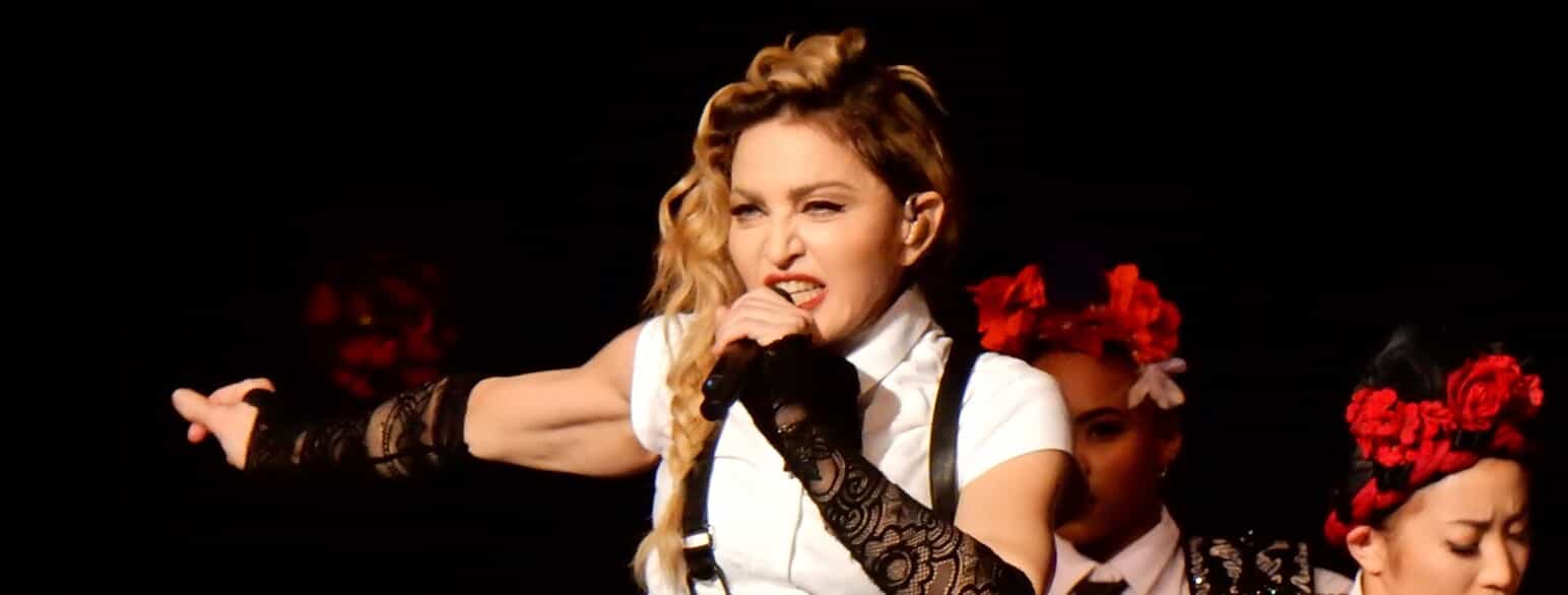 Madonna spiller i Zürich i 2015