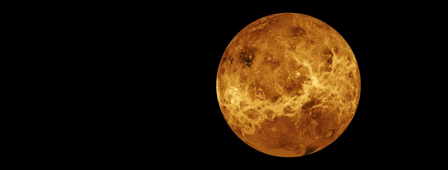 Venus set fra rumsonden Magellan