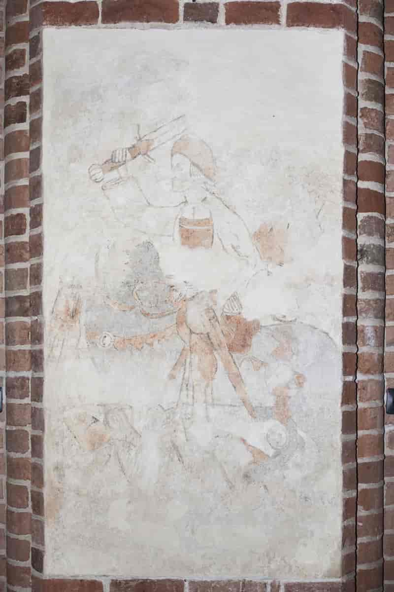 Kalkmalerier i Løgumkloster Kirke
