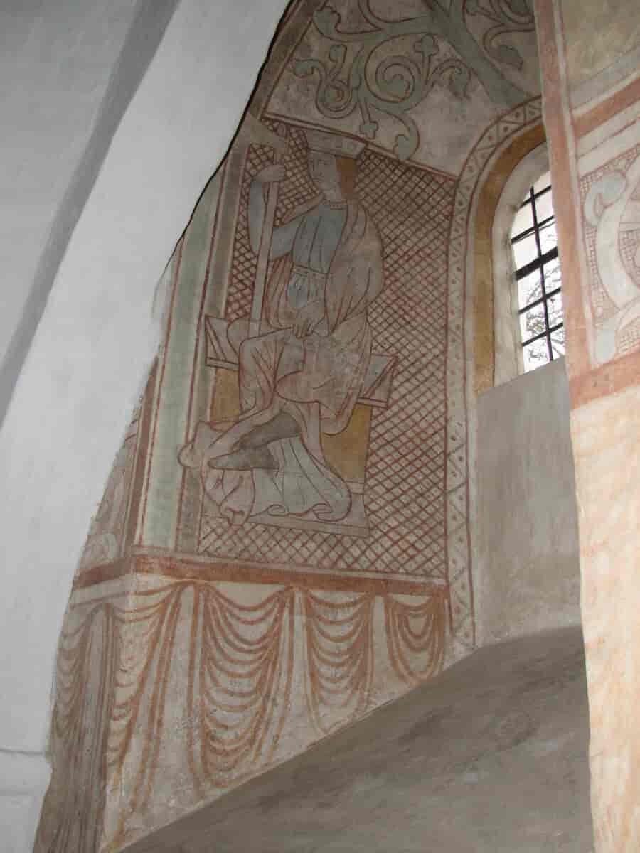 Kalkmalerier i Torup Kirke