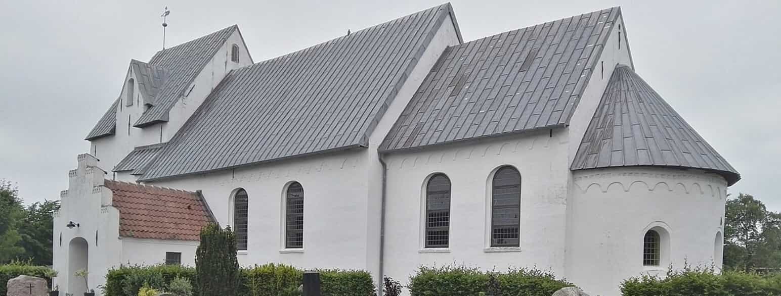 Hostrup Kirke i Tønder. Foto: 2018