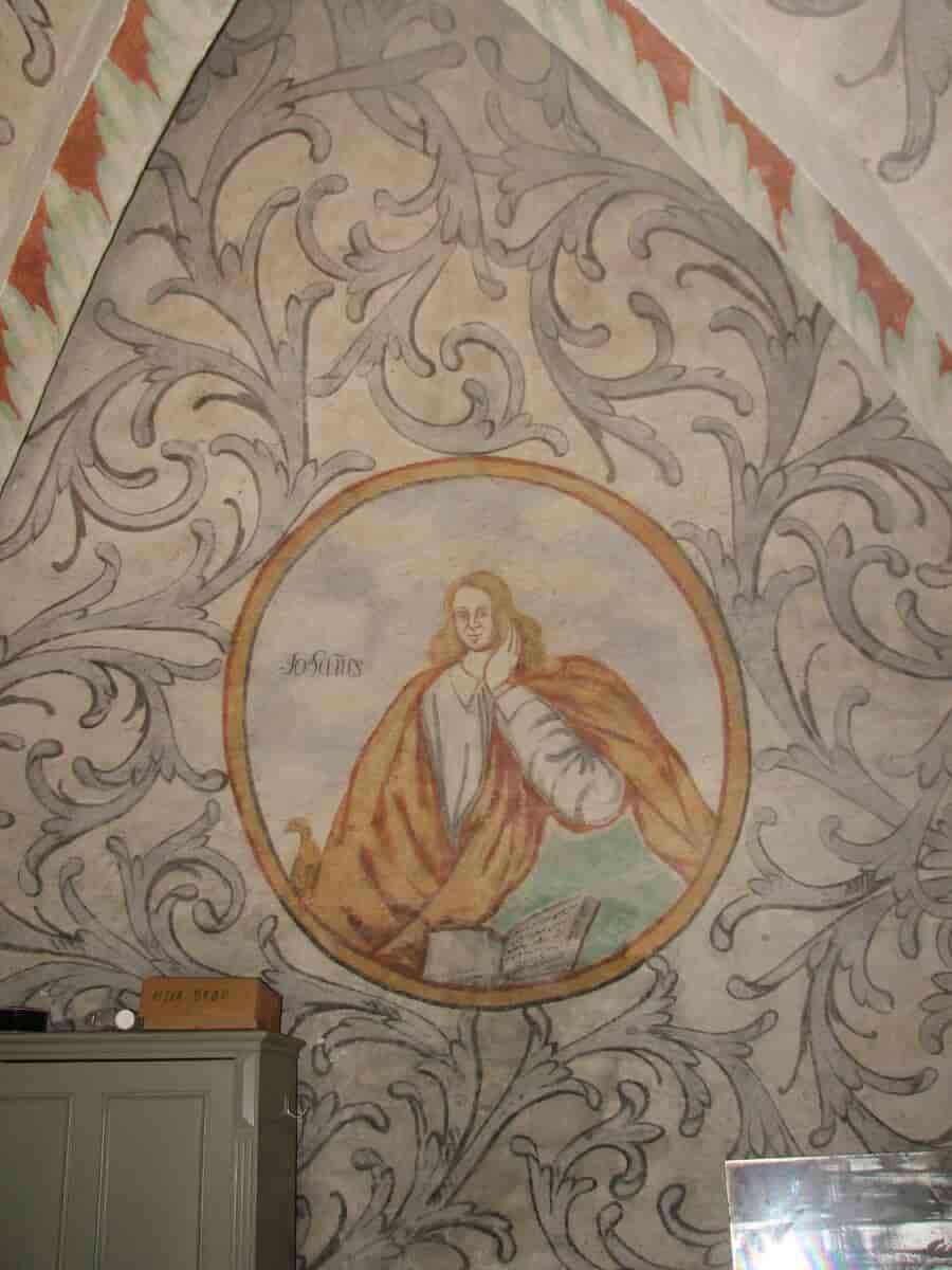 Kalkmalerier i Karby Kirke