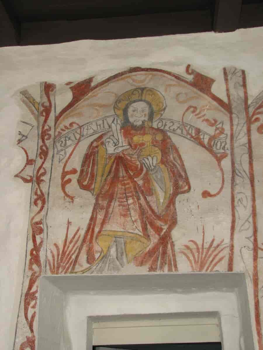Kalkmalerier i Dragstrup Kirke