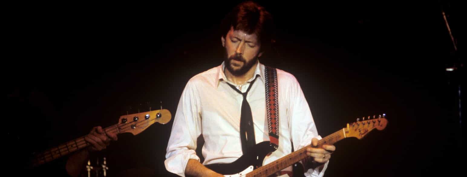 Eric Clapton ved en koncert i Bremen, 1983