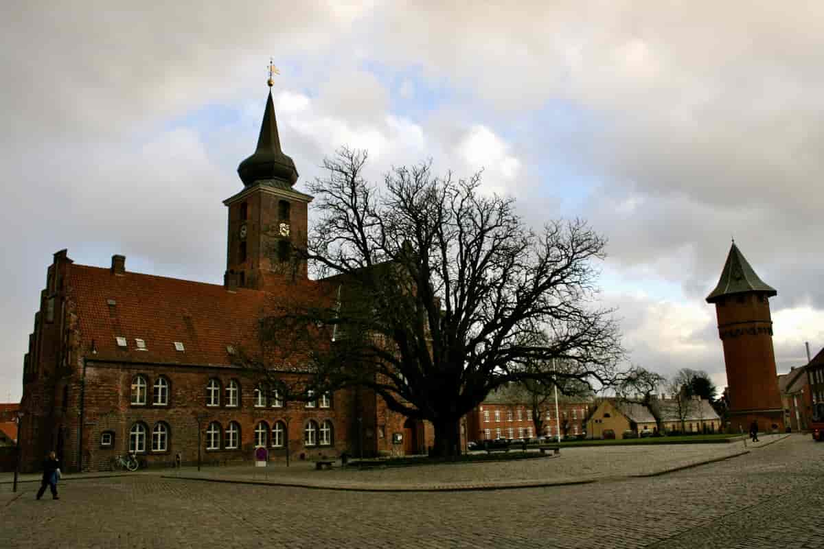 Klosterkirken i Nykøbing Falster. Gotisk kirke fra det 15. århundrede.