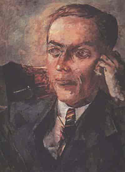 Portræt af Leonid Kantorovitj fra 1938