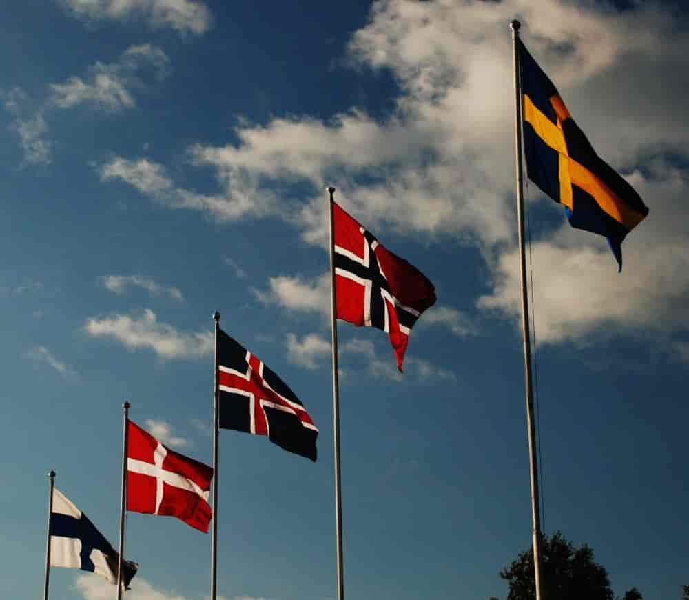 De nordiske flag