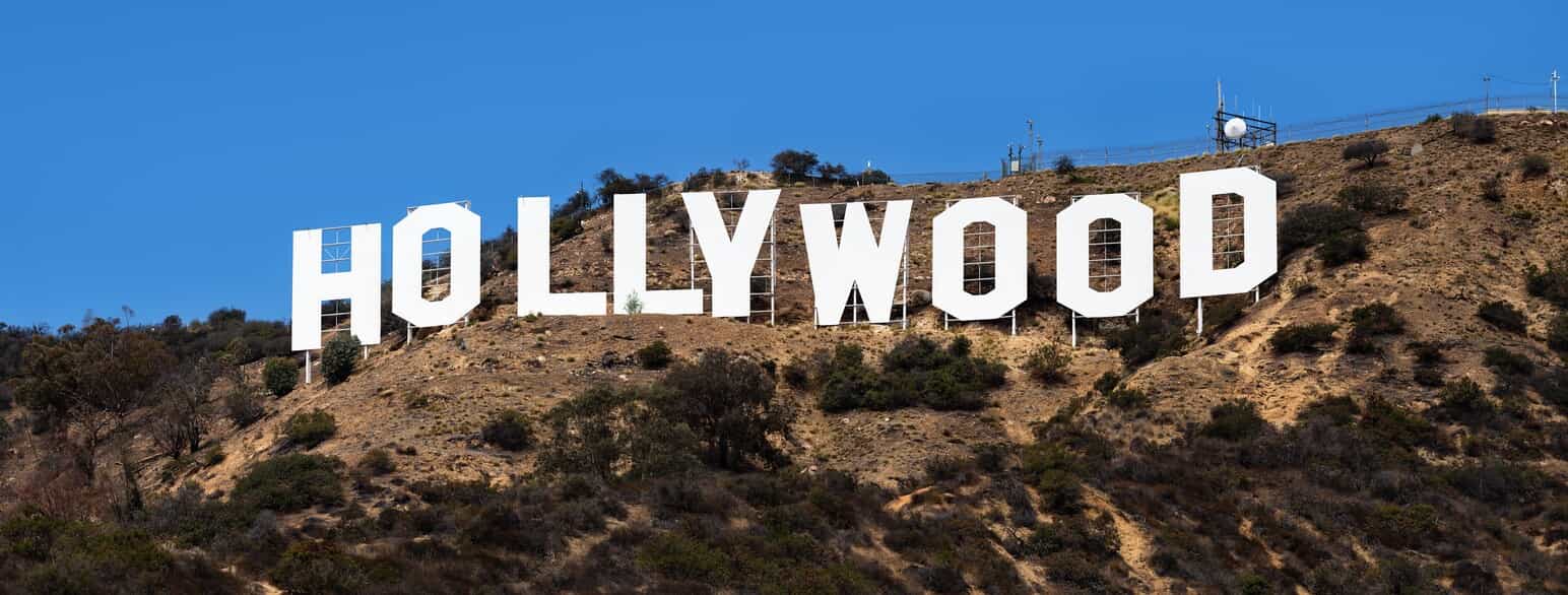 Det ikoniske Hollywood-skilt