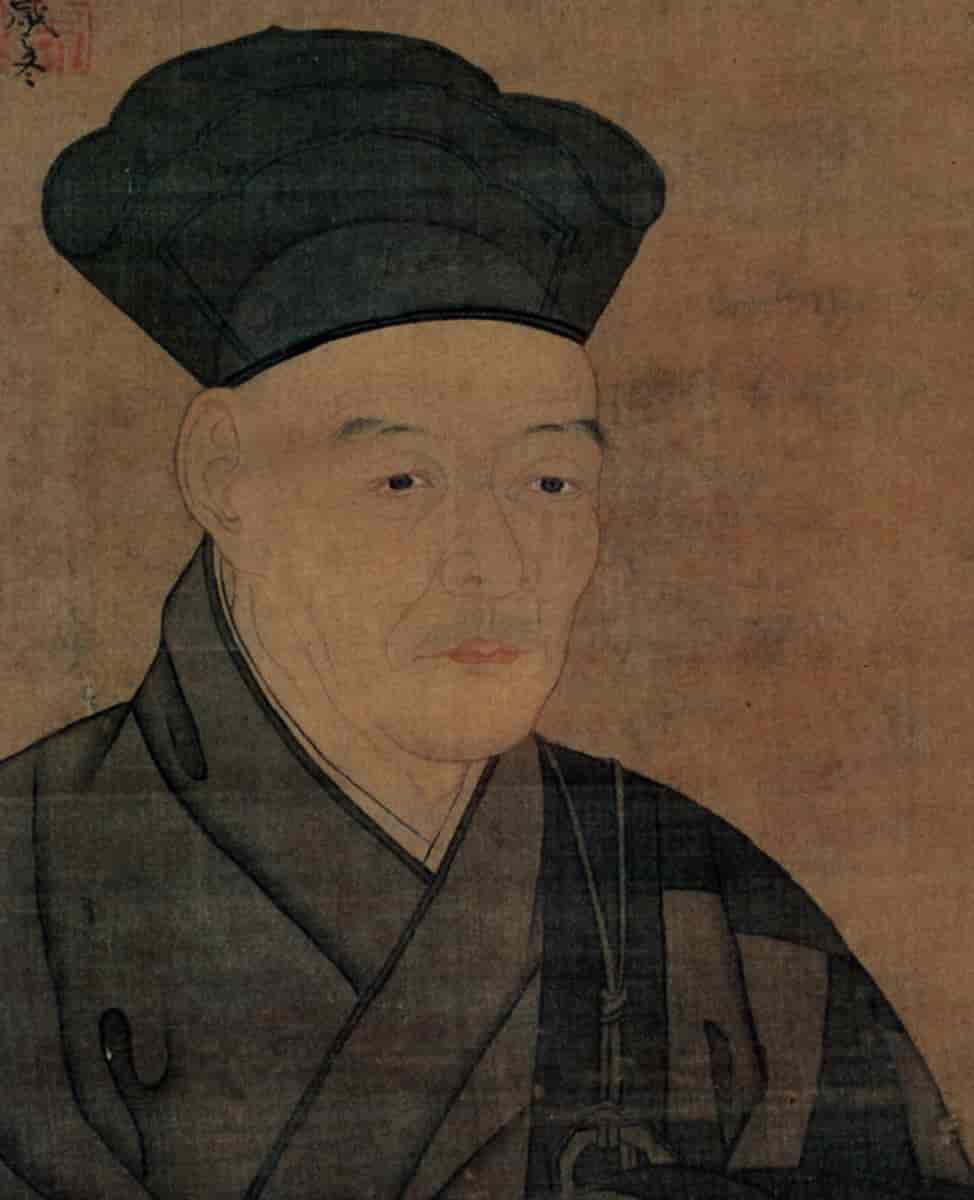 Portræt af Sesshū Tōyō