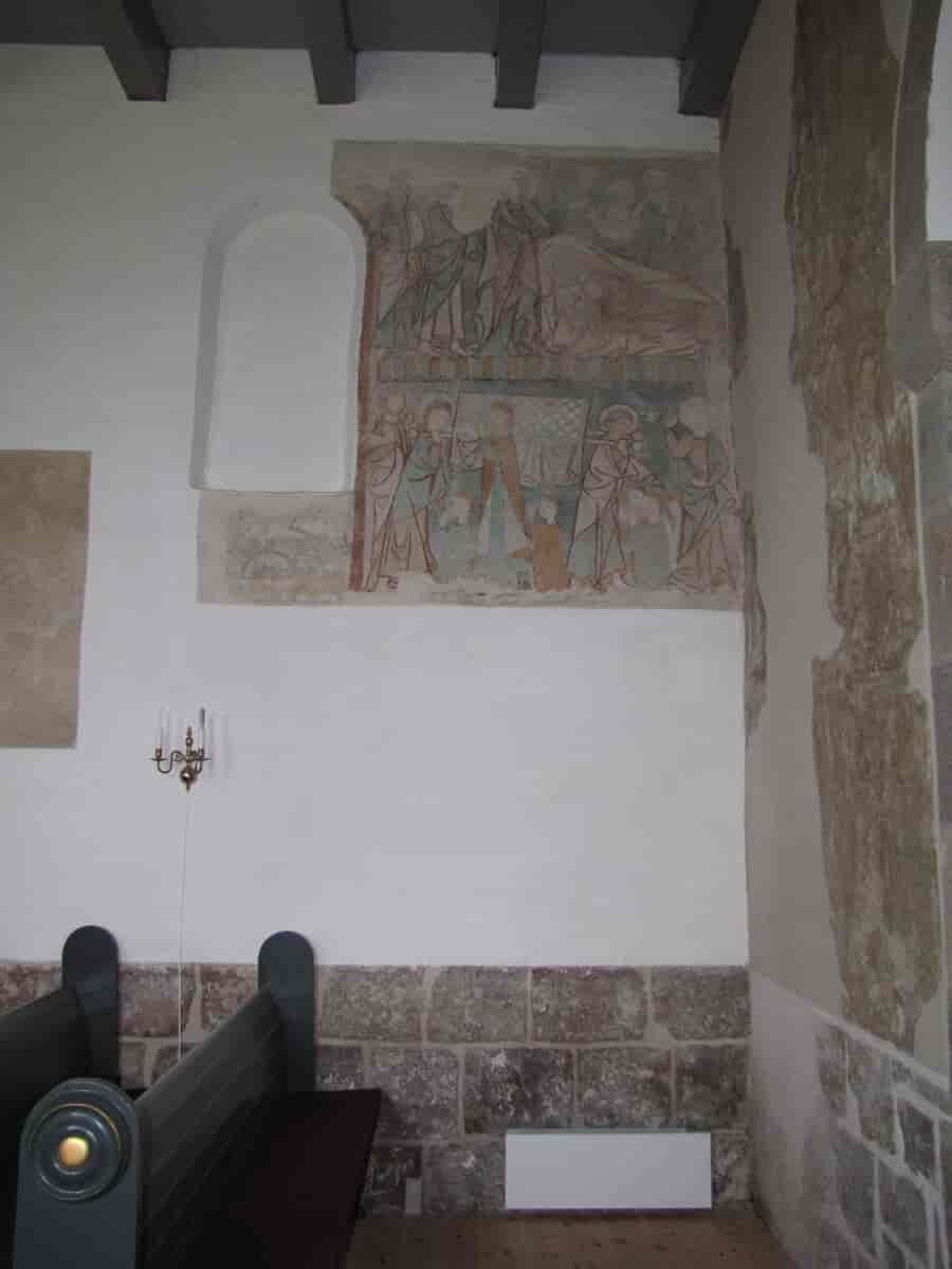 Kalkmalerier i Gammel Sogn Kirke