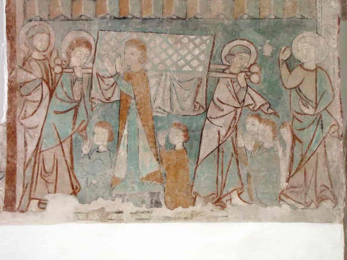 Kalkmalerier i Gammel Sogn Kirke