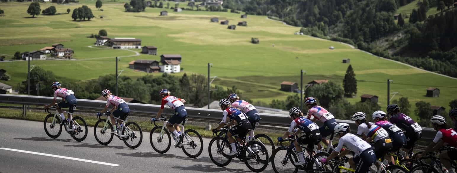 Feltet i kvindernes Schweiz Rundt (Tour de Suisse) 2022