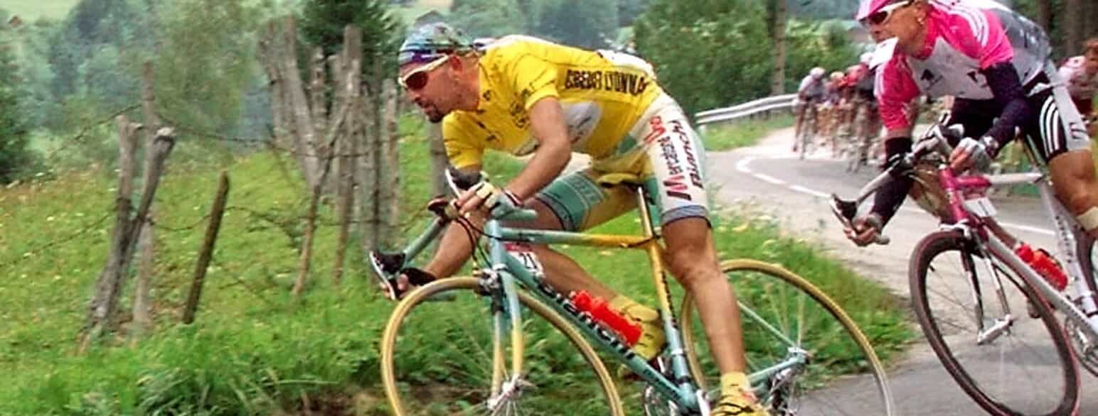 Marco Pantani under Tour de France i 1998